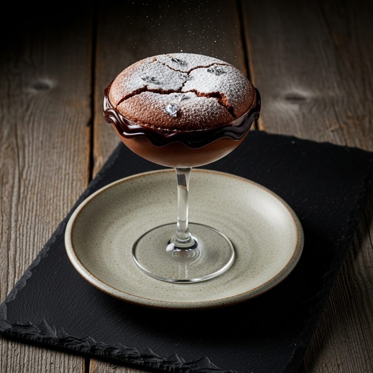 Celestial Chocolate Souffle Cocktails